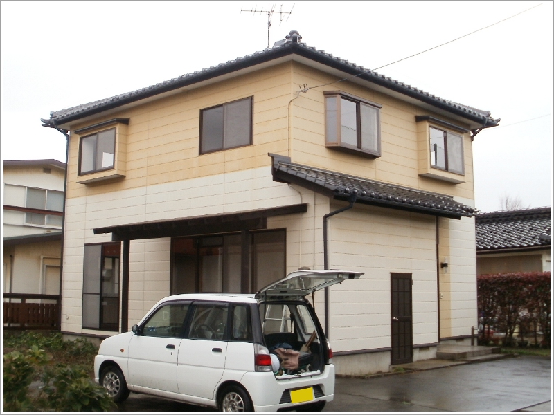 カーポート取付前