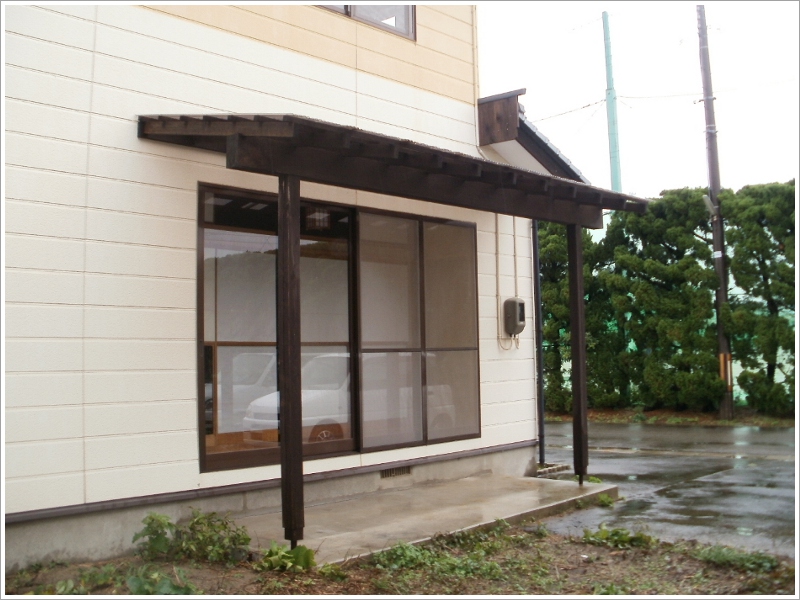 テラス取付前